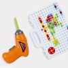 Kids Drill Toys Creative Educational Toy Electric Drill Screws Puzzle Assembled Mosaic Design Building Toys