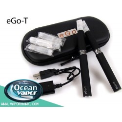 cheapest leather zipper case EGO-T 900mah full starter kit 33.99 with 5 clicks safety system - free shipping worldwide