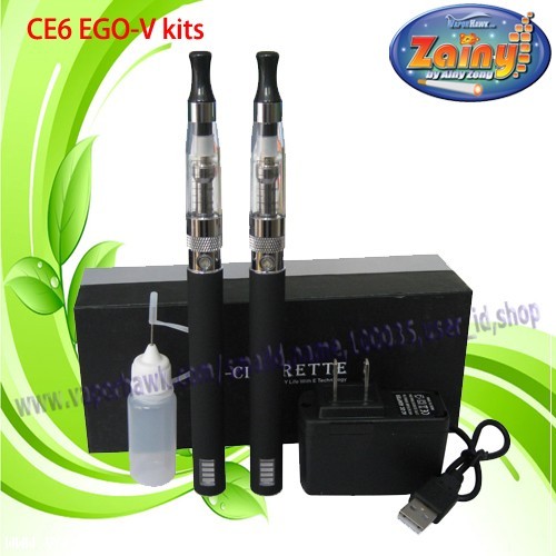 CE6 EGO-V with new style VV battery E-cig 650mah 36.8 us dollars FREE SHIPPING World Wide by China post