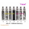 Cheap Engraved eGo K 1100mAh Battery 6PC x 12.2USD GIFT 1pc usb charger free shipping