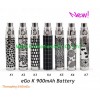 Cheap Engraved eGo K 900mAh Battery 6PC x 12.2USD GIFT 1pc usb charger free shipping