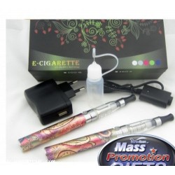 cheap newest Embossed Colorful eGo Q with CE4 clear atomizer-900mAh Battery 1set x 36.2 USD free shipping