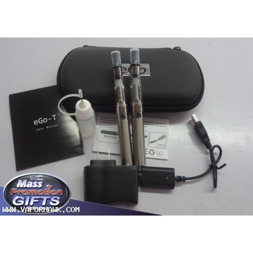 Cheapest eGo-T4 CE4 clear cartomizer 900mah Electronic Cigarette with eGo Portable Leather Case 1set x 31.2USD free shipping