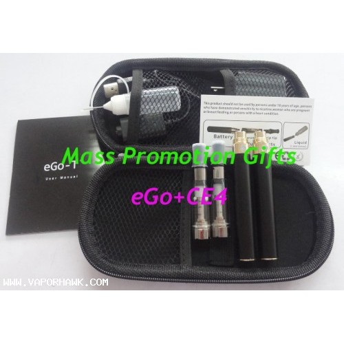 Cheapest eGo CE4 clear cartomizer 650mah Electronic Cigarette with eGo Portable Leather Case 1set x 29.80USD free shipping