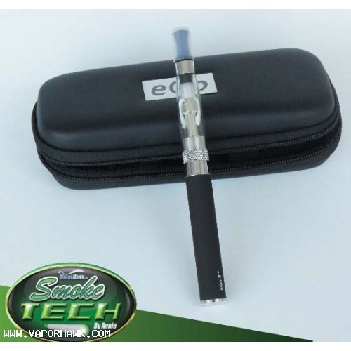 Wholesale Auto EGO-T+CE6 replacement coil clearomizer 1100mah electronic cigarette -eGo Portable Leather Case starter kit 1 x 33.2USD Free Shipping