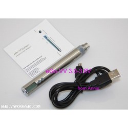 Newest 650mAh eGo VV USB passthrough Varies Voltage 3.0-6.0V Kit With CE4 V2 Clear Atomizer 5kit x 32USD Free shipping