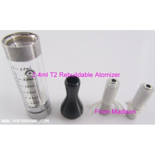 Cheapest 2.4ML T2  Replacement Clear Atomizer Coil 10PC X 1.8USD FREE SHIPPING