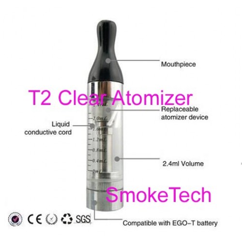 Cheapest 2.4ml update EGO series and Joye 510 T2 Clear Atomizer with Changable Coil 100PC X 3.42USD FREE SHIPPING