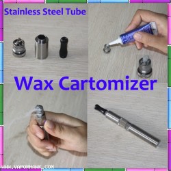 Cheapest Stainless Tank Atomizer for Replaceable Dry Herb-Wax-E Solid 10PC X 5.8USD FREE SHIPPING