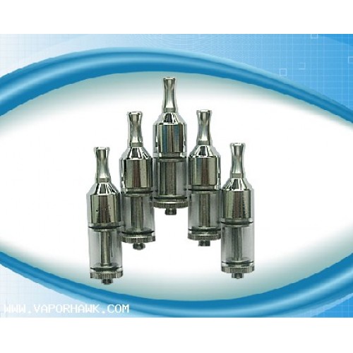 NEW 3.5ml Clear Transparent rebuildable Genesis Cobra atomizer with Stainless steel Drip Tips 20 set x 11 USD for eGo-510 FREE SHIPPING