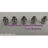 HOT DIY E Cigarette Adapter-510 battery to eGo screw threading adapter 30pc x 1.99 USD Free Shipping