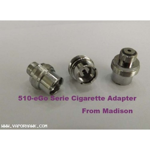 HOT DIY E Cigarette Adapter-510 battery to eGo screw threading adapter 30pc x 1.99 USD Free Shipping