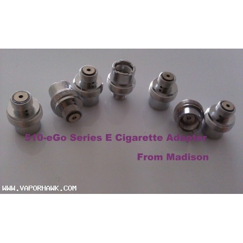 HOT DIY E Cigarette Adapter-510 battery to eGo screw threading adapter 30pc x 1.99 USD Free Shipping