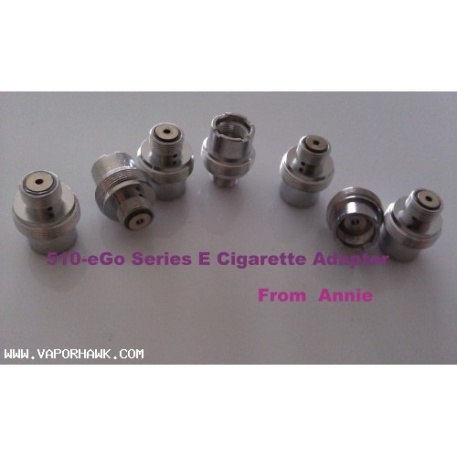 2013 NEWEST DIY E Cigarette Adapter-510 battery to eGo screw threading adapter 50pc x 1.8 USD Free Shipping