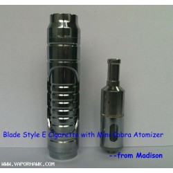 HOT SALE 5 set 2200mAh Blade e cigarette-Mini Cobra atomizer start kit Free Shipping