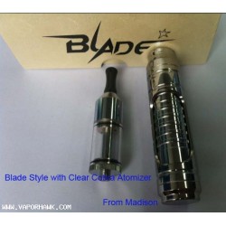 HOT SALE 2200mAh Blade e cigarette-3.5ml clear Cobra atomizer start kit Free Shipping