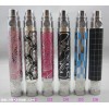 NEW Colourful Engraved e cig battery eGo with diamond crystal decoration Led battery 20PC X 12 US Dollars free shipping
