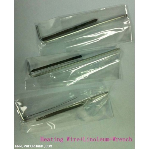 2013 NEW rebuildable Genesis Cobra atomizer Heating wire Allen Key Linoleum parts 50 pack x 2.2USD FREE SHIPPING