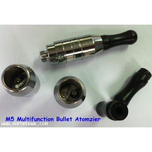 2013 Hotsale Herbal Wax E Solid M5 Multifunction Bullet Atomzier with plastic TIPS 50pc x5.2USD   Free Shipping