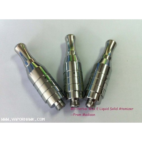 Deluxe Herbal Wax E Solid M5 Multifunction Bullet Atomzier with SS DRIP TIPS 80pcs Free Shipping