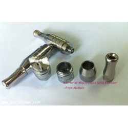 Deluxe Herbal Wax E Solid M5 Multifunction Bullet Atomzier with SS DRIP TIPS Free Shipping