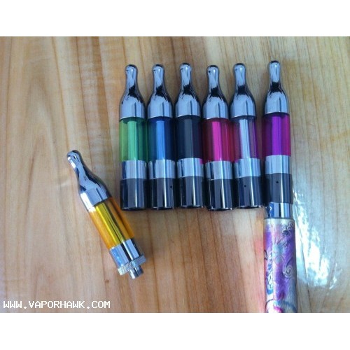 New atomizer in 2013 mega vapor 1.5ml DIY Slim Tank  Pro Tank 80SET X 6.9USD for 510 eGo battery Free shipping