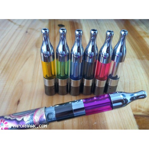 New atomizer in 2013 mega vapor 1.5ml DIY Slim Tank  Pro Tank 80SET X 6.9USD for 510 eGo battery Free shipping