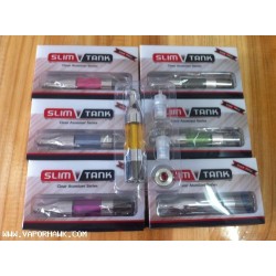 Mega vapor 1.5ml DIY Slim Tank ProTank 10SET X 7.95USD for 510 eGo battery Free shipping
