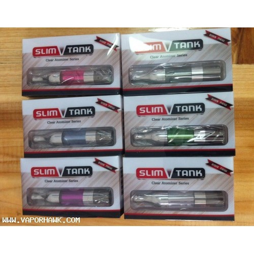 Mega vapor 1.5ml DIY Slim Tank ProTank 20SET X 7.7USD for 510 eGo battery Free shipping