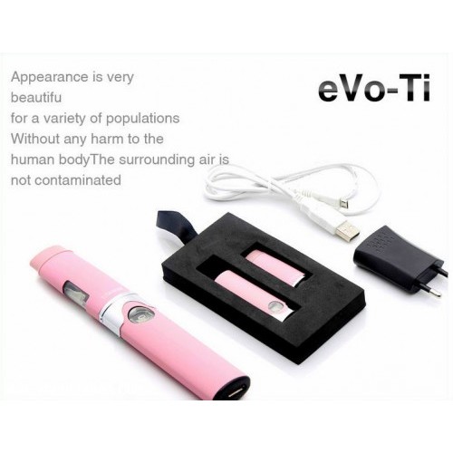 NEW2013 cig eVo ti electronic shisha with Titanium clearomizer Electronic Cigarette USD33.2 X5SET Free Shipping