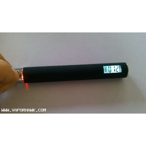 LCD Screen eGo V 3.2v 3.7v 4.2v Electronic Cigarette Battery can show power and puffs 10PC 900mAh 10PC X 11.6USD Free Shipping