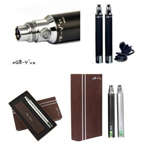 2014 Variable Voltage 3.0-6.0V 1300mAh eGo V mega V3 Battery have LCD Screen 20SET x USD19.2 Free Shipping