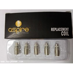 Popular Aspire brand BDC atomizer replacement coil 10PC x USD2.3 Free Shipping