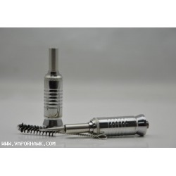 New atomizer in 2014 dry herb wax DIY stainless Hound V2 atomier 10SET X 14.5USD for 510 eGo battery Free shipping