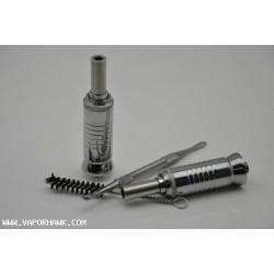 2014 DIY Dry herb wax stainless Hound atomizer V2 2set x 16.2 USD for 510 eGo threading battery Free Shipping