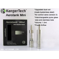 IN STOCK !Fast shipping 100% Original Authentic Kangertech Mini Aerotank  Airflow adjustable atomizer 10set x USD17.2 Free Shipping