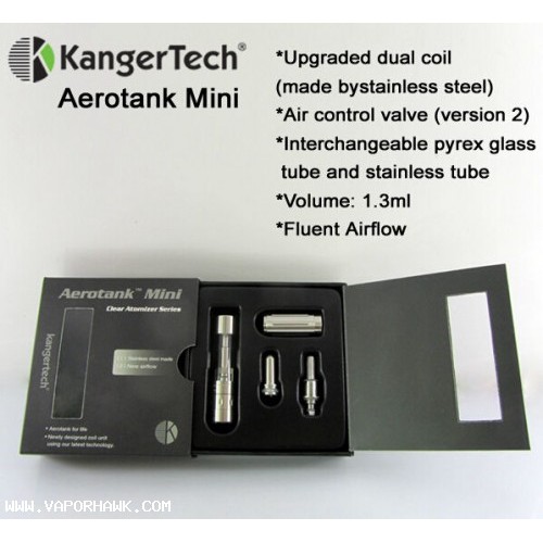 IN STOCK !Fast shipping 100% Original Authentic Kangertech Mini Aerotank  Airflow adjustable atomizer 10set x USD17.2 Free Shipping