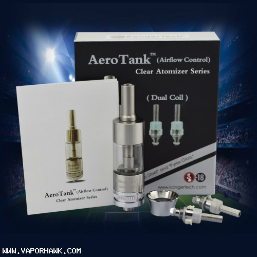 AeroTank Atomizer Series Dual Coil 2 kits Free shipping worldwide